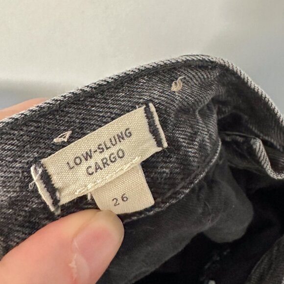 Madewell Women's Low-Slung Straight Cargo Jeans - Picture 9 of 15